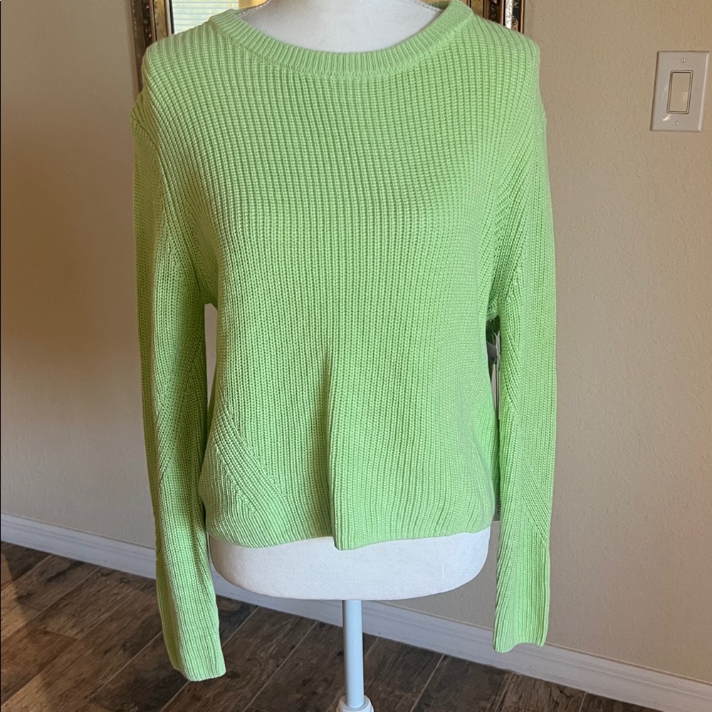 Revolve One Grey Day Ribbed Sweater - Picture 5 of 12